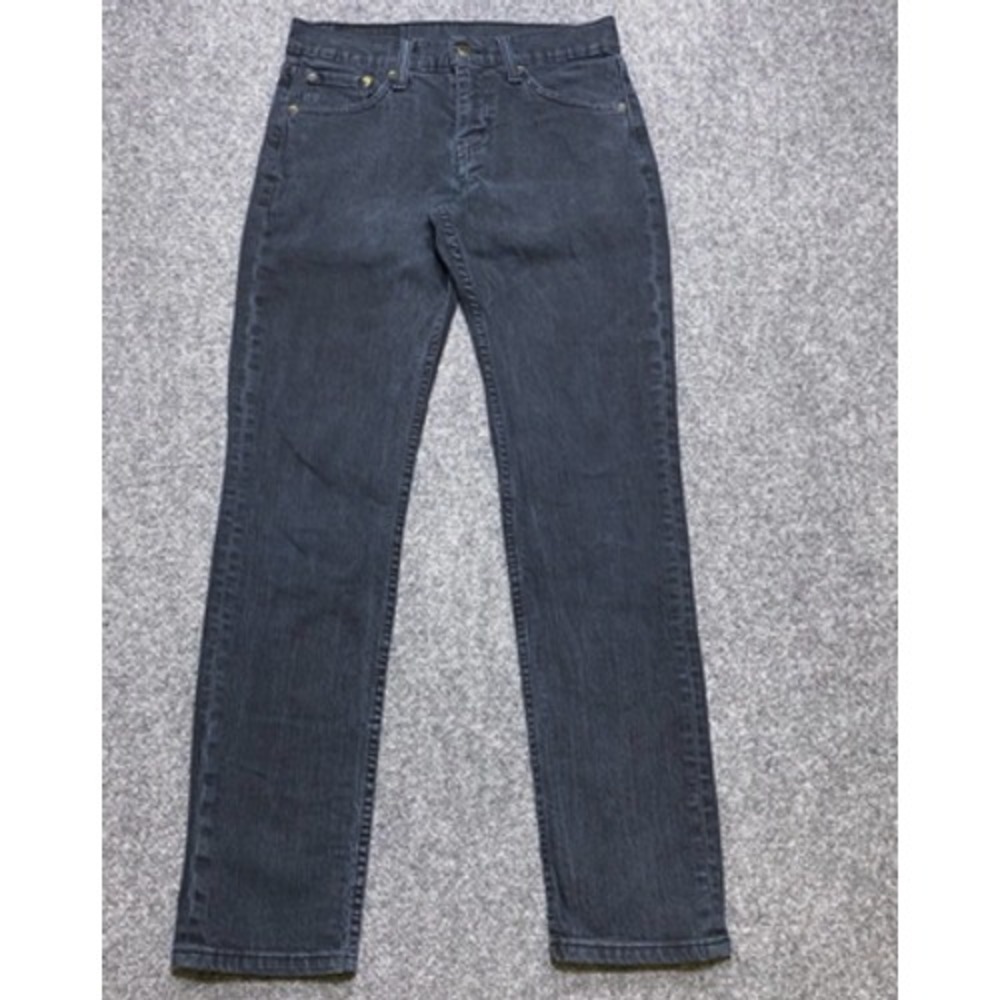 Levis 514 Jeans Mens 29x30‎ Blue Straight Leg Stretch Denim Zip Fly Classic